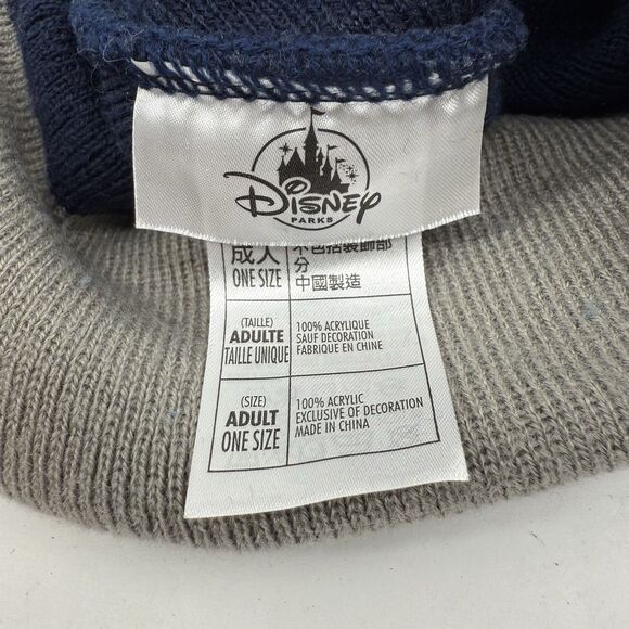 Disney Parks Walt Disney World Unisex Blue Beanie Vacation Disneyland Trip OS - Picture 3 of 9
